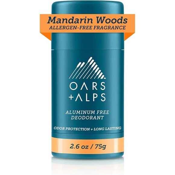 Oars & Alps Other - Oars + Alps Aluminum Free Deodorant for Men And Women Mandarin Woods 2.6 Oz